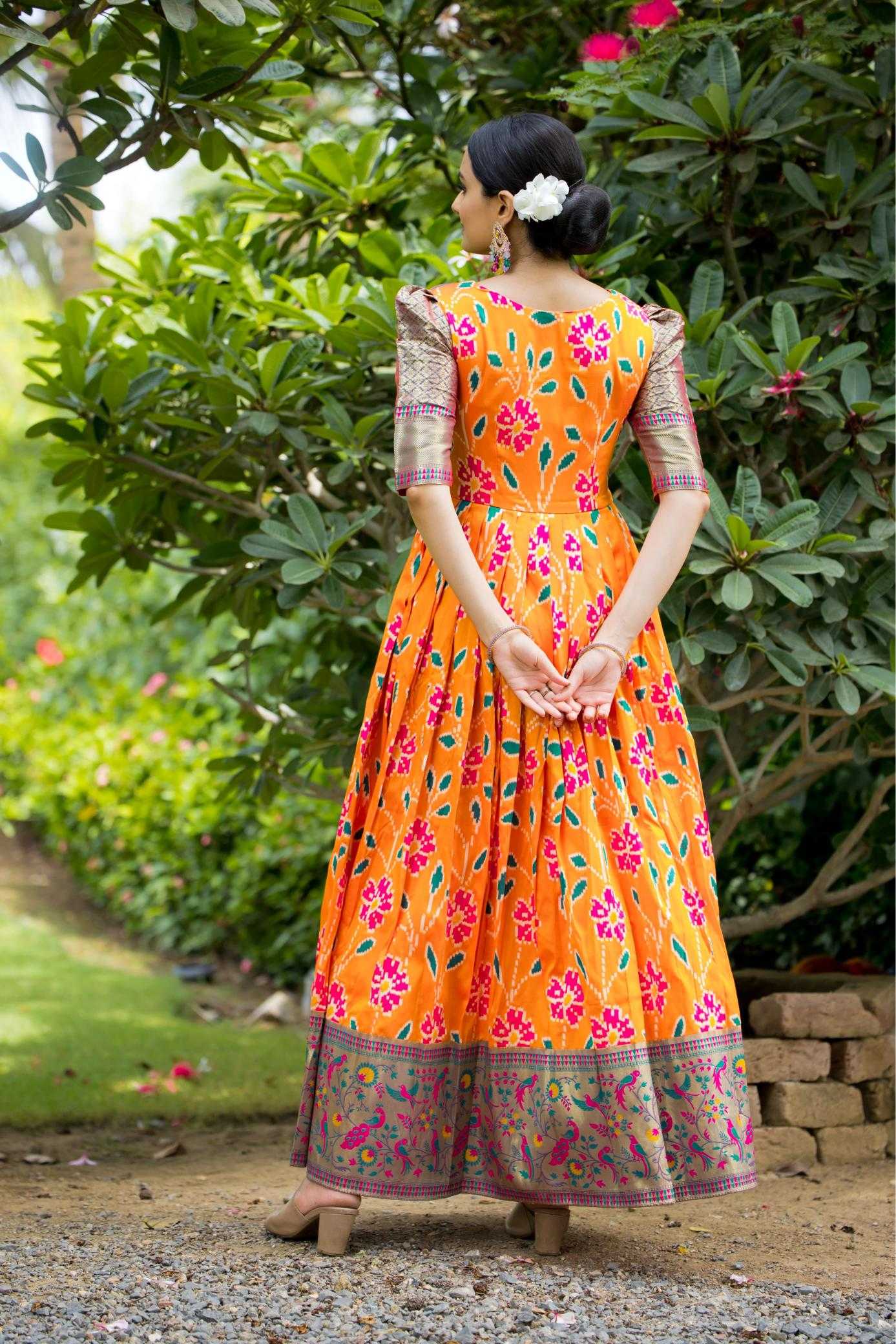 Ynf Soft Silk KESH249 TANISHA Gowns Wholesale Fancy Gowns Designer Gowns Silk Gowns Manufacturer