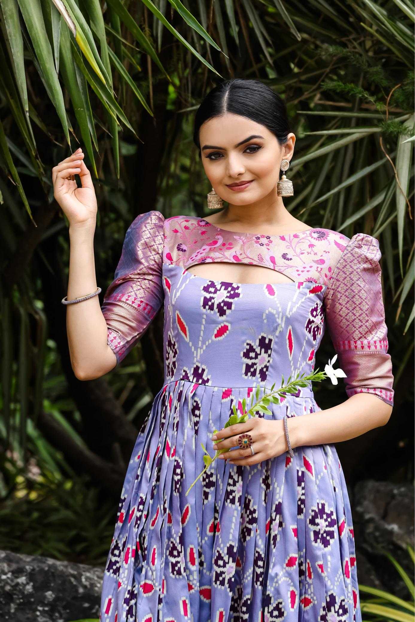 Ynf Soft Silk KESH249 TANISHA Gowns Wholesale Fancy Gowns Designer Gowns Silk Gowns Manufacturer