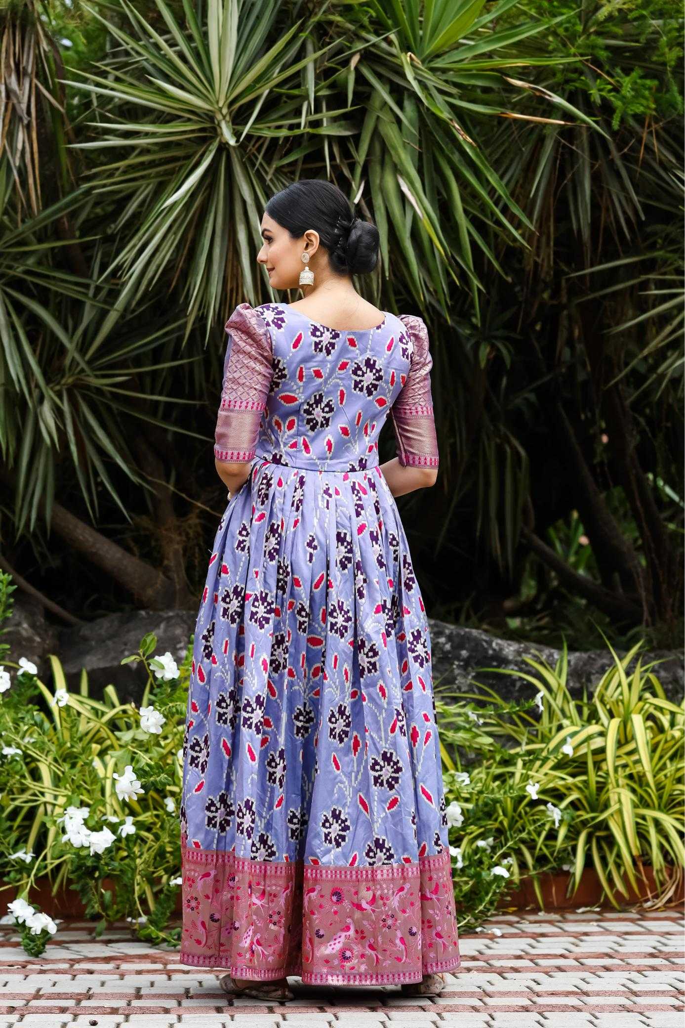 Ynf Soft Silk KESH249 TANISHA Gowns Wholesale Fancy Gowns Designer Gowns Silk Gowns Manufacturer