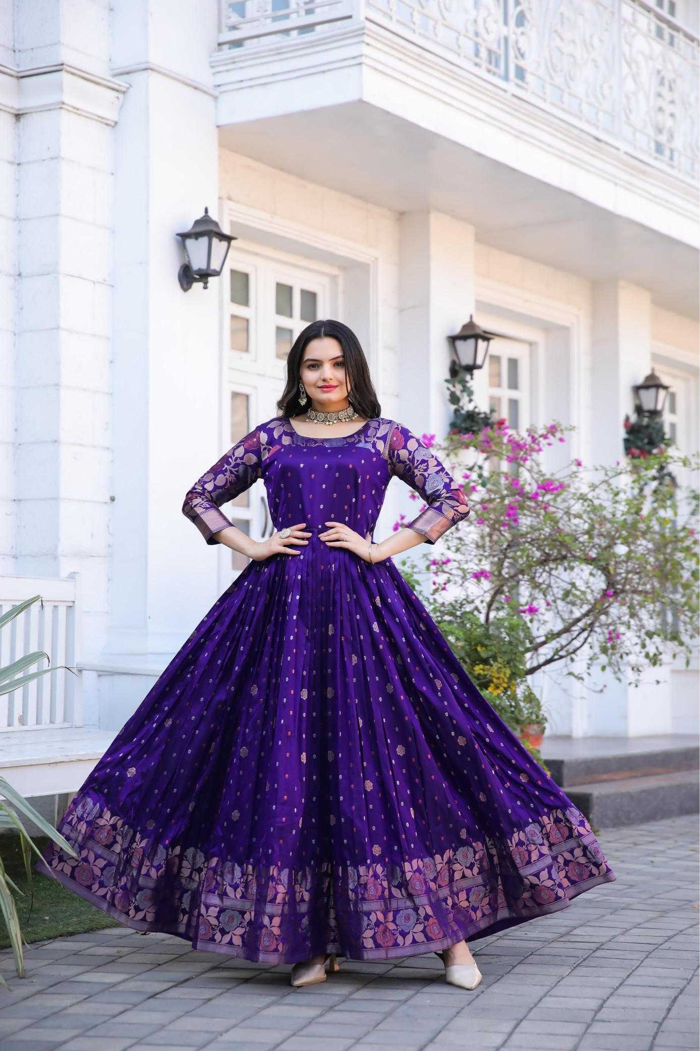 Ynf Soft Silk KESH249 W Suhani Gowns Wholesale Party Gowns Designer Gowns Silk Gowns Manufacturer