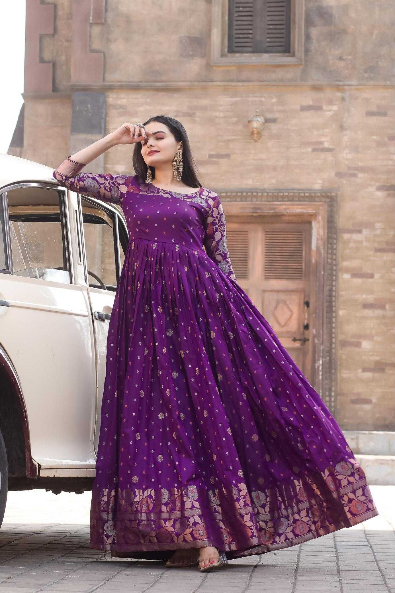 Ynf Soft Silk KESH249 W Suhani Gowns Wholesale Party Gowns Designer Gowns Silk Gowns Manufacturer