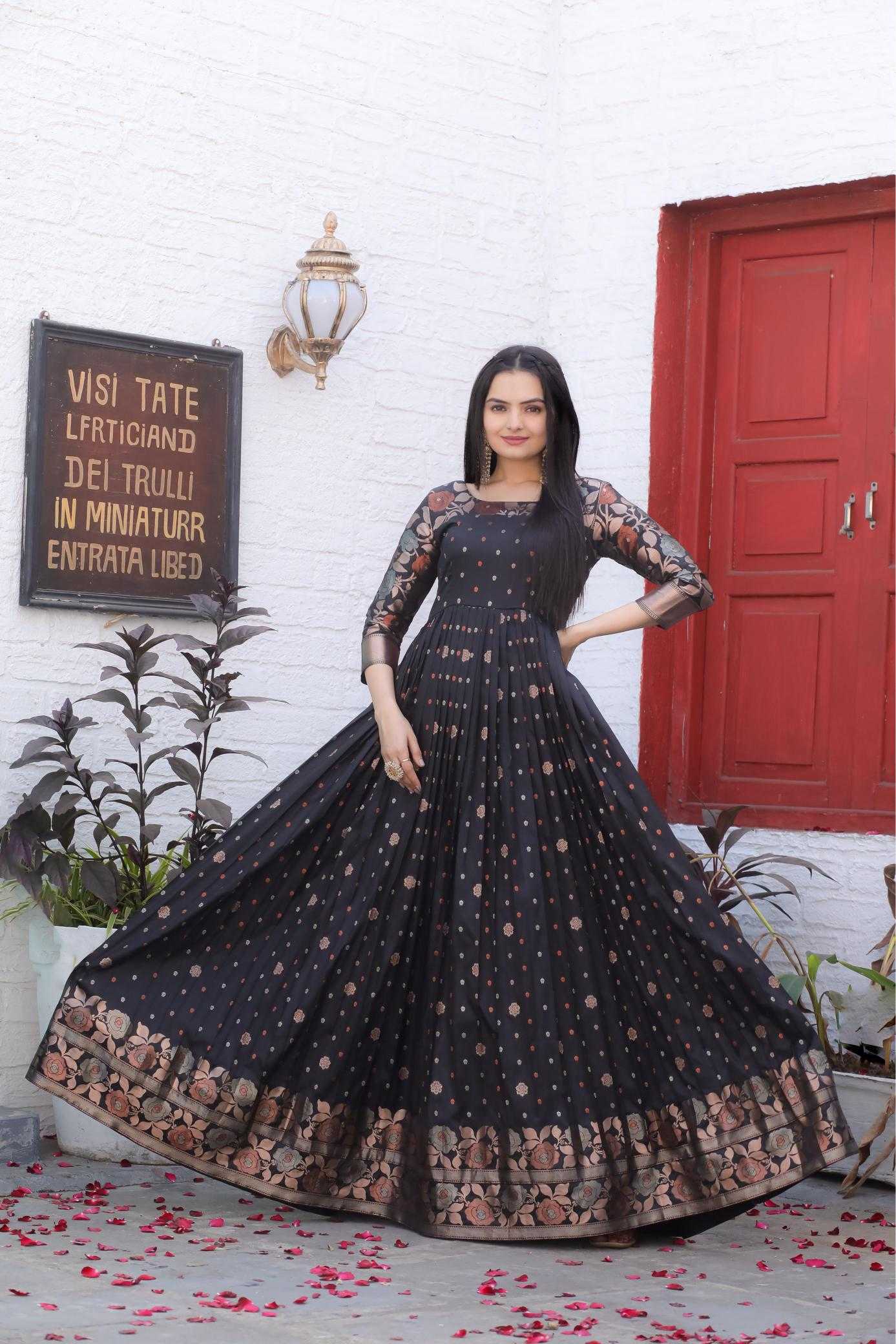 Ynf Soft Silk KESH249 W Suhani Gowns Wholesale Party Gowns Designer Gowns Silk Gowns Manufacturer