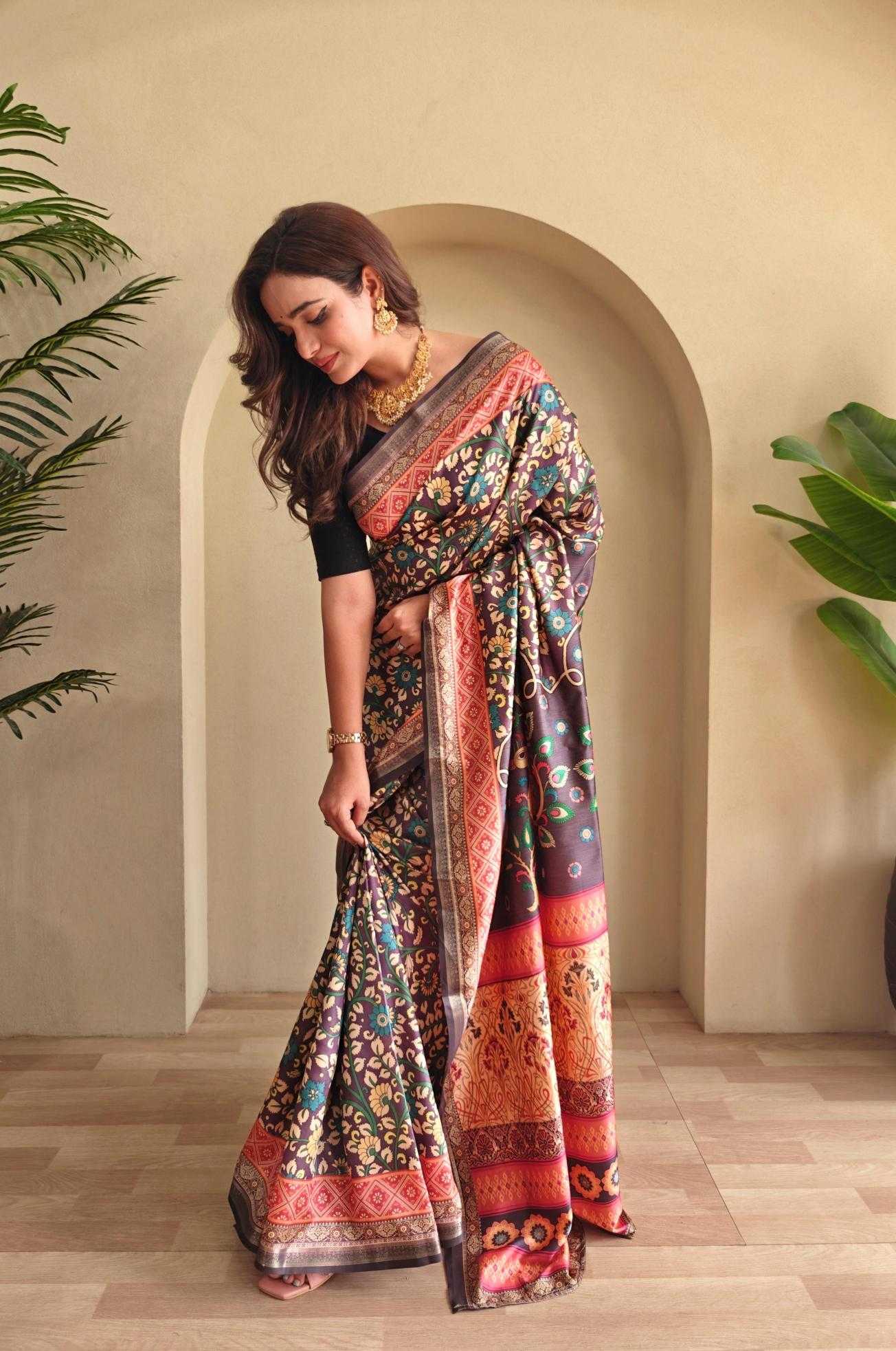 Ynf Soft Silk KESH249 Zalak Silk Sarees Wedding Collections Festive Collections Wholesale Soft Silk Sarees Brocade Sarees Printed Silk Saree Manufacturer