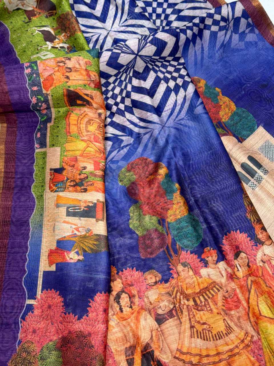 Ynf Soft Silk KESH505 DHANWARI SILK 130 Sarees Wedding Collections Festive Collections Wholesale Printed Sarees Traditional Sarees Onam Collections Manufacturer