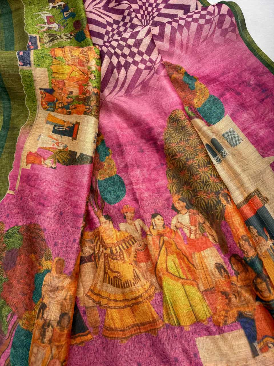 Ynf Soft Silk KESH505 DHANWARI SILK 130 Sarees Wedding Collections Festive Collections Wholesale Printed Sarees Traditional Sarees Onam Collections Manufacturer