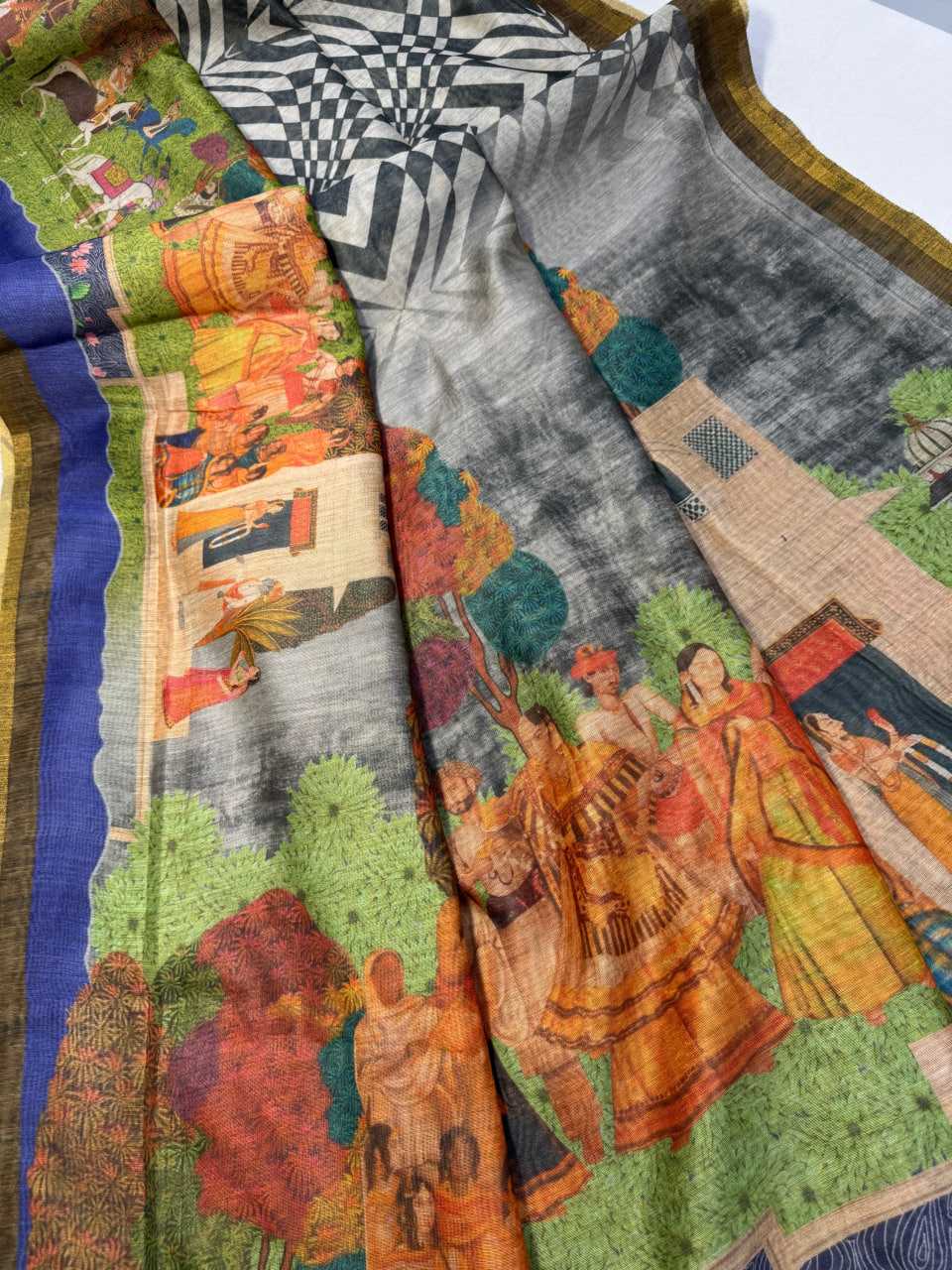 Ynf Soft Silk KESH505 DHANWARI SILK 130 Sarees Wedding Collections Festive Collections Wholesale Printed Sarees Traditional Sarees Onam Collections Manufacturer