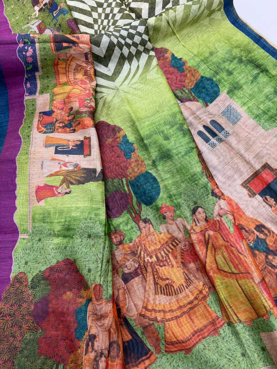Ynf Soft Silk KESH505 DHANWARI SILK 130 Sarees Wedding Collections Festive Collections Wholesale Printed Sarees Traditional Sarees Onam Collections Manufacturer