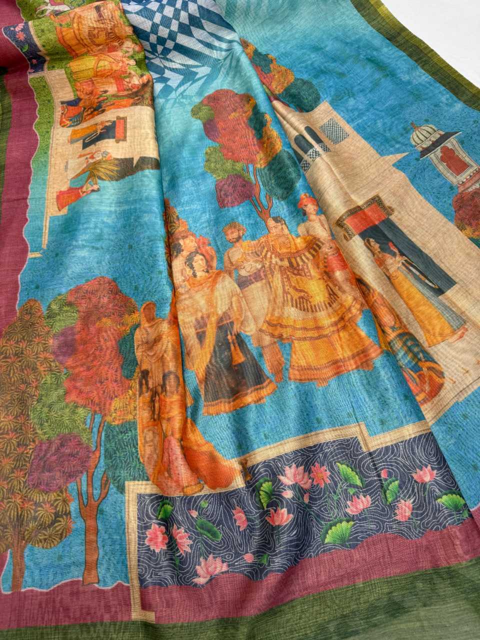 Ynf Soft Silk KESH505 DHANWARI SILK 130 Sarees Wedding Collections Festive Collections Wholesale Printed Sarees Traditional Sarees Onam Collections Manufacturer