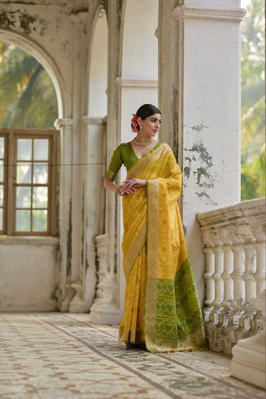 Ynf Soft Silk KESH505 SUNDARI IKKAT Silk Sarees Wedding Collections Wholesale Soft Silk Sarees Designer Silk Sarees Haldi Outfits Manufacturer