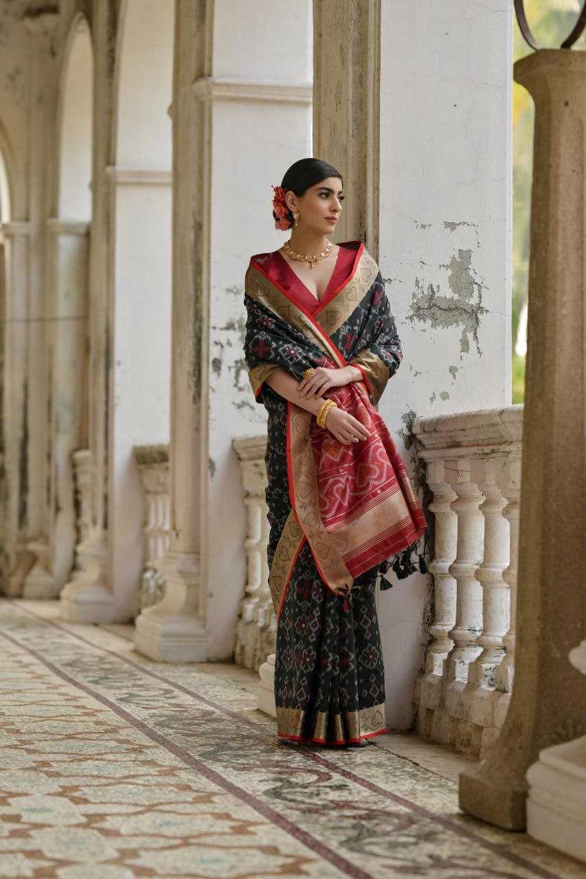 Ynf Soft Silk KESH505 SUNDARI IKKAT Silk Sarees Wedding Collections Wholesale Soft Silk Sarees Designer Silk Sarees Haldi Outfits Manufacturer