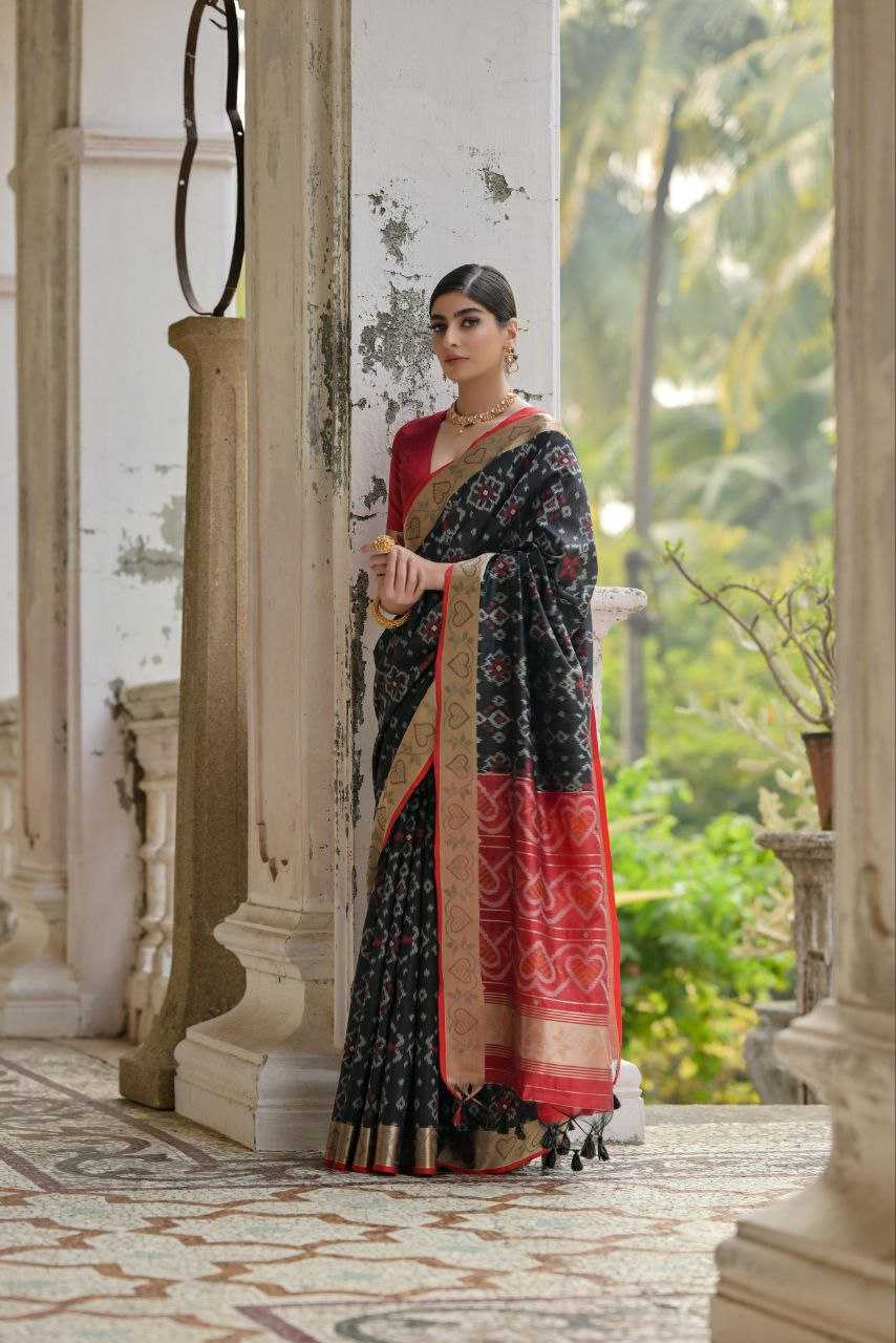 Ynf Soft Silk KESH505 SUNDARI IKKAT Silk Sarees Wedding Collections Wholesale Soft Silk Sarees Designer Silk Sarees Haldi Outfits Manufacturer