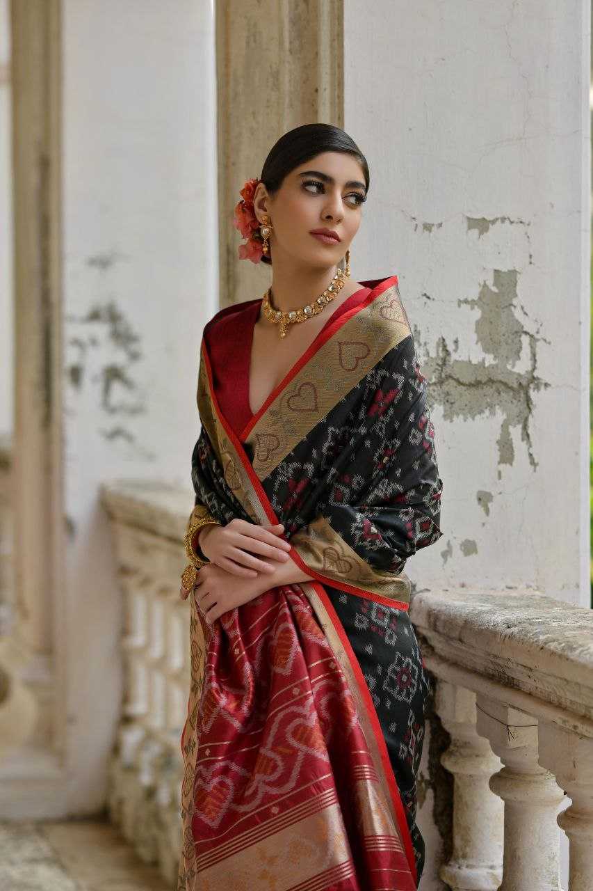 Ynf Soft Silk KESH505 SUNDARI IKKAT Silk Sarees Wedding Collections Wholesale Soft Silk Sarees Designer Silk Sarees Haldi Outfits Manufacturer