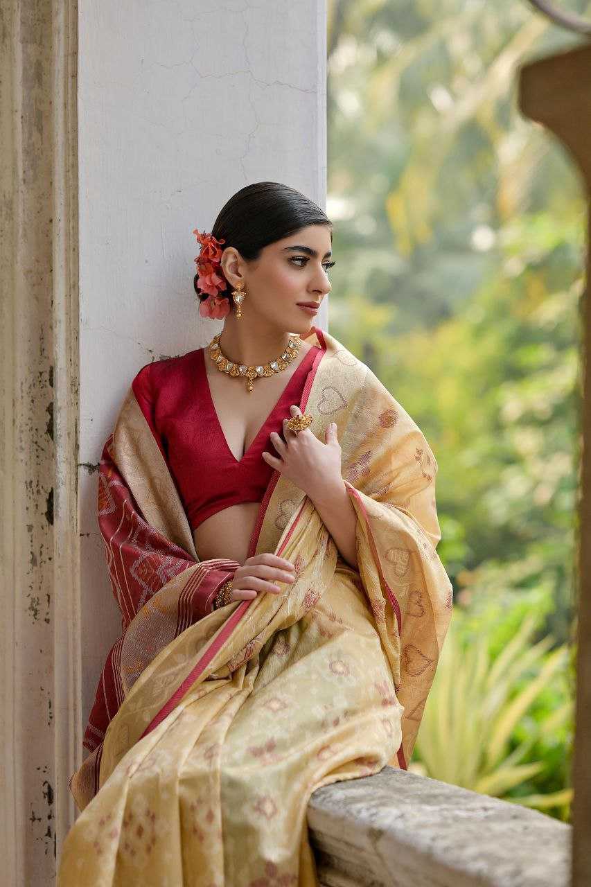 Ynf Soft Silk KESH505 SUNDARI IKKAT Silk Sarees Wedding Collections Wholesale Soft Silk Sarees Designer Silk Sarees Haldi Outfits Manufacturer