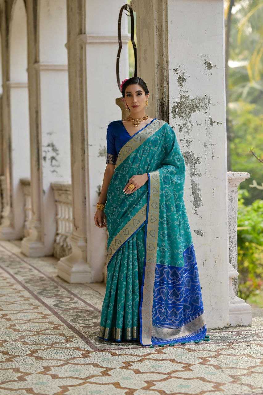 Ynf Soft Silk KESH505 SUNDARI IKKAT Silk Sarees Wedding Collections Wholesale Soft Silk Sarees Designer Silk Sarees Haldi Outfits Manufacturer