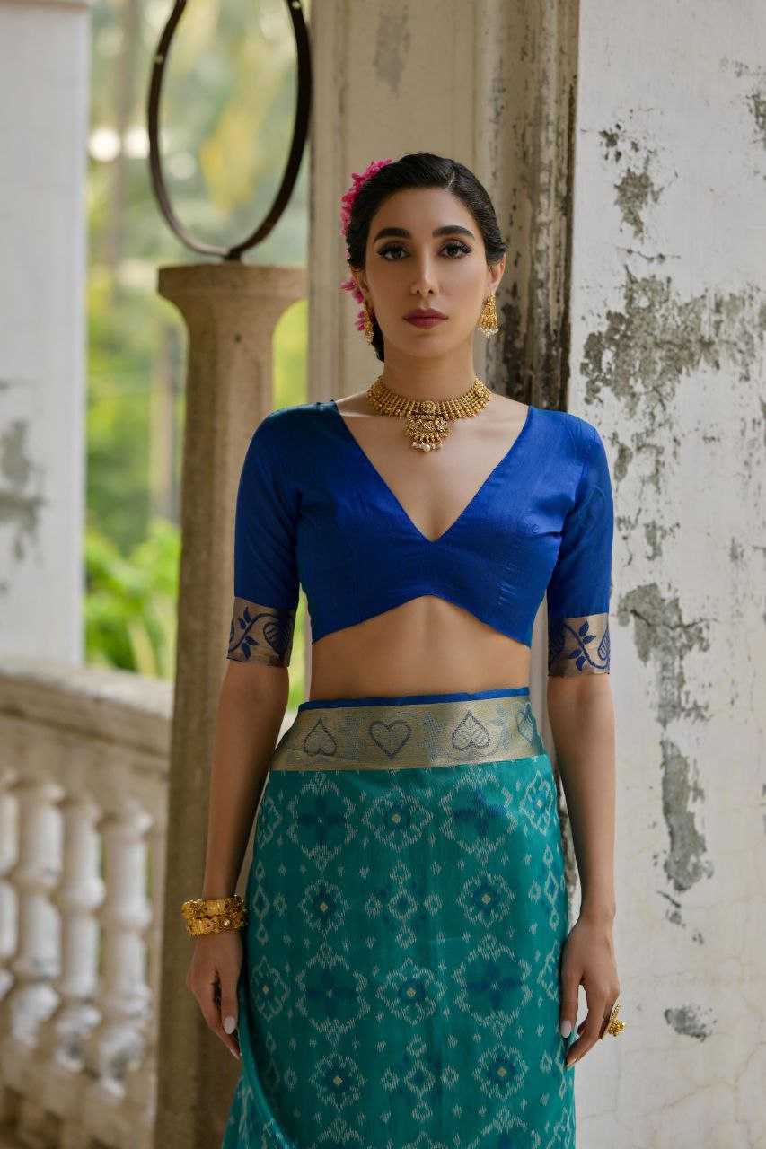 Ynf Soft Silk KESH505 SUNDARI IKKAT Silk Sarees Wedding Collections Wholesale Soft Silk Sarees Designer Silk Sarees Haldi Outfits Manufacturer