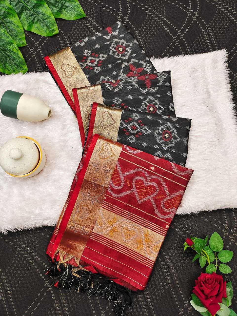 Ynf Soft Silk KESH505 SUNDARI IKKAT Silk Sarees Wedding Collections Wholesale Soft Silk Sarees Designer Silk Sarees Haldi Outfits Manufacturer