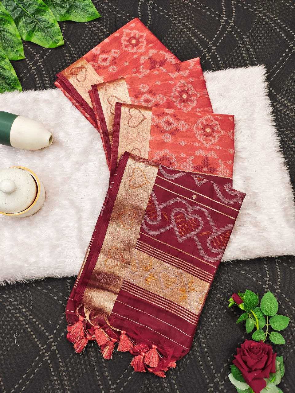 Ynf Soft Silk KESH505 SUNDARI IKKAT Silk Sarees Wedding Collections Wholesale Soft Silk Sarees Designer Silk Sarees Haldi Outfits Manufacturer