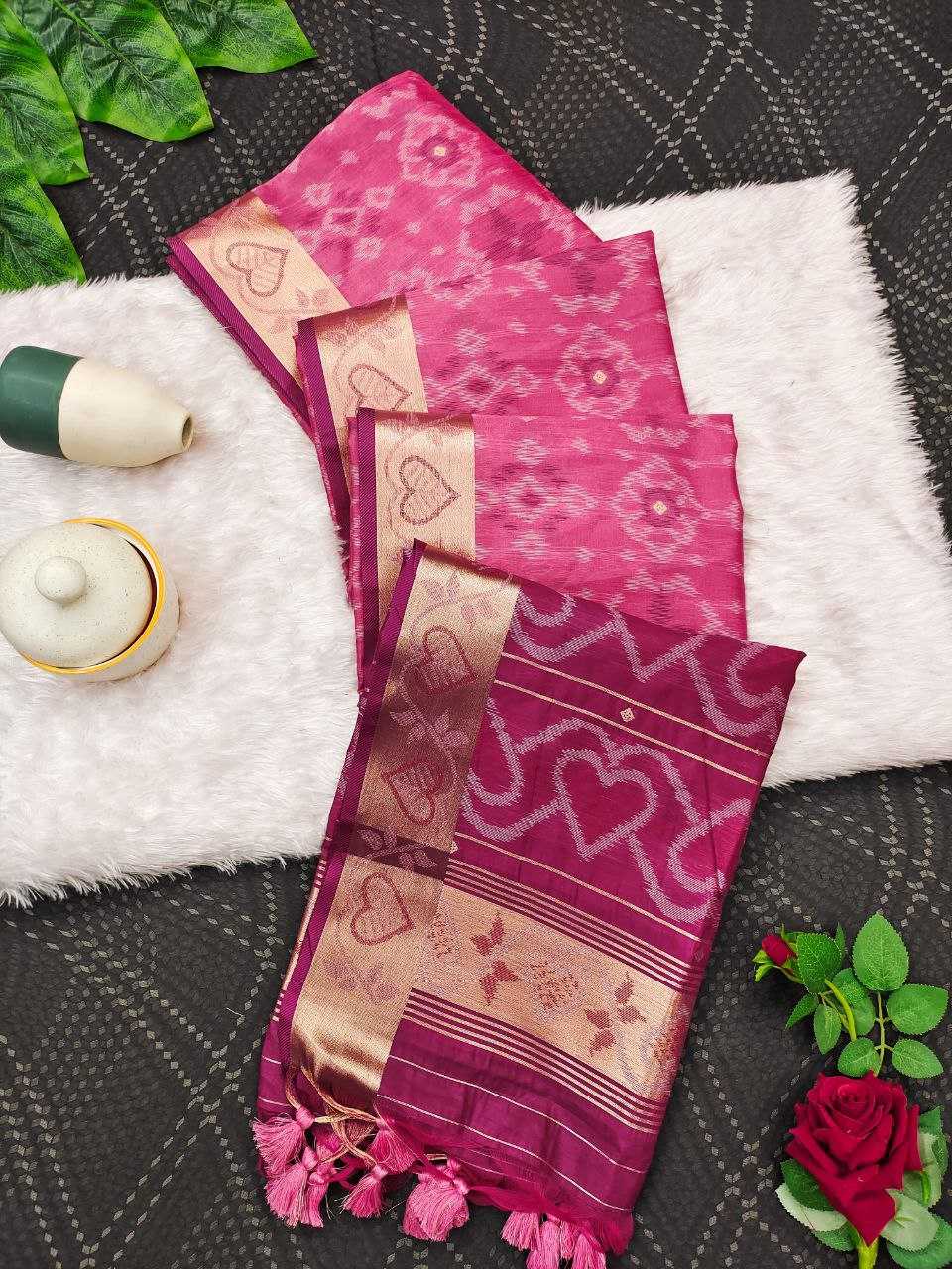 Ynf Soft Silk KESH505 SUNDARI IKKAT Silk Sarees Wedding Collections Wholesale Soft Silk Sarees Designer Silk Sarees Haldi Outfits Manufacturer