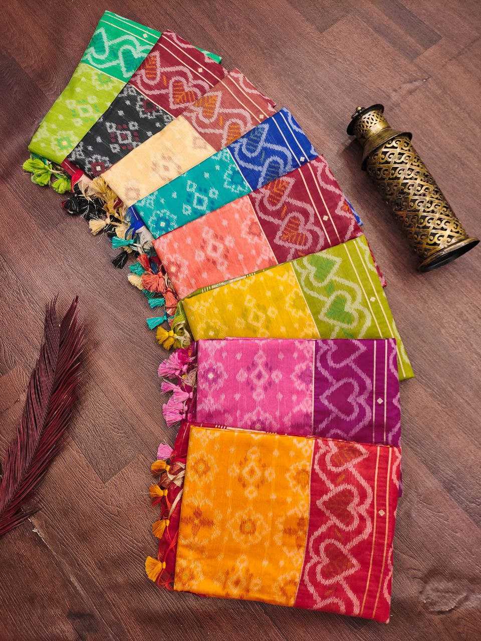 Ynf Soft Silk KESH505 SUNDARI IKKAT Silk Sarees Wedding Collections Wholesale Soft Silk Sarees Designer Silk Sarees Haldi Outfits Manufacturer