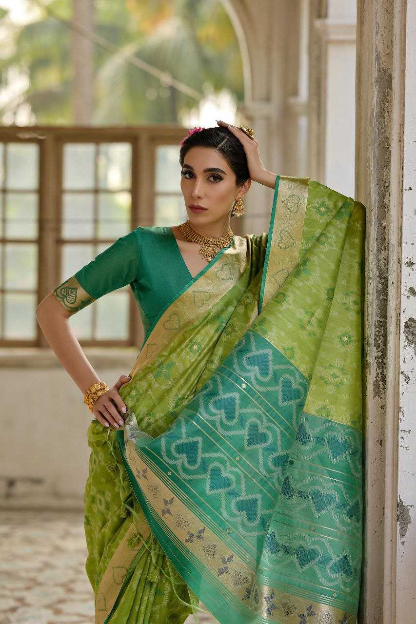 Ynf Soft Silk KESH505 SUNDARI IKKAT Silk Sarees Wedding Collections Wholesale Soft Silk Sarees Designer Silk Sarees Haldi Outfits Manufacturer