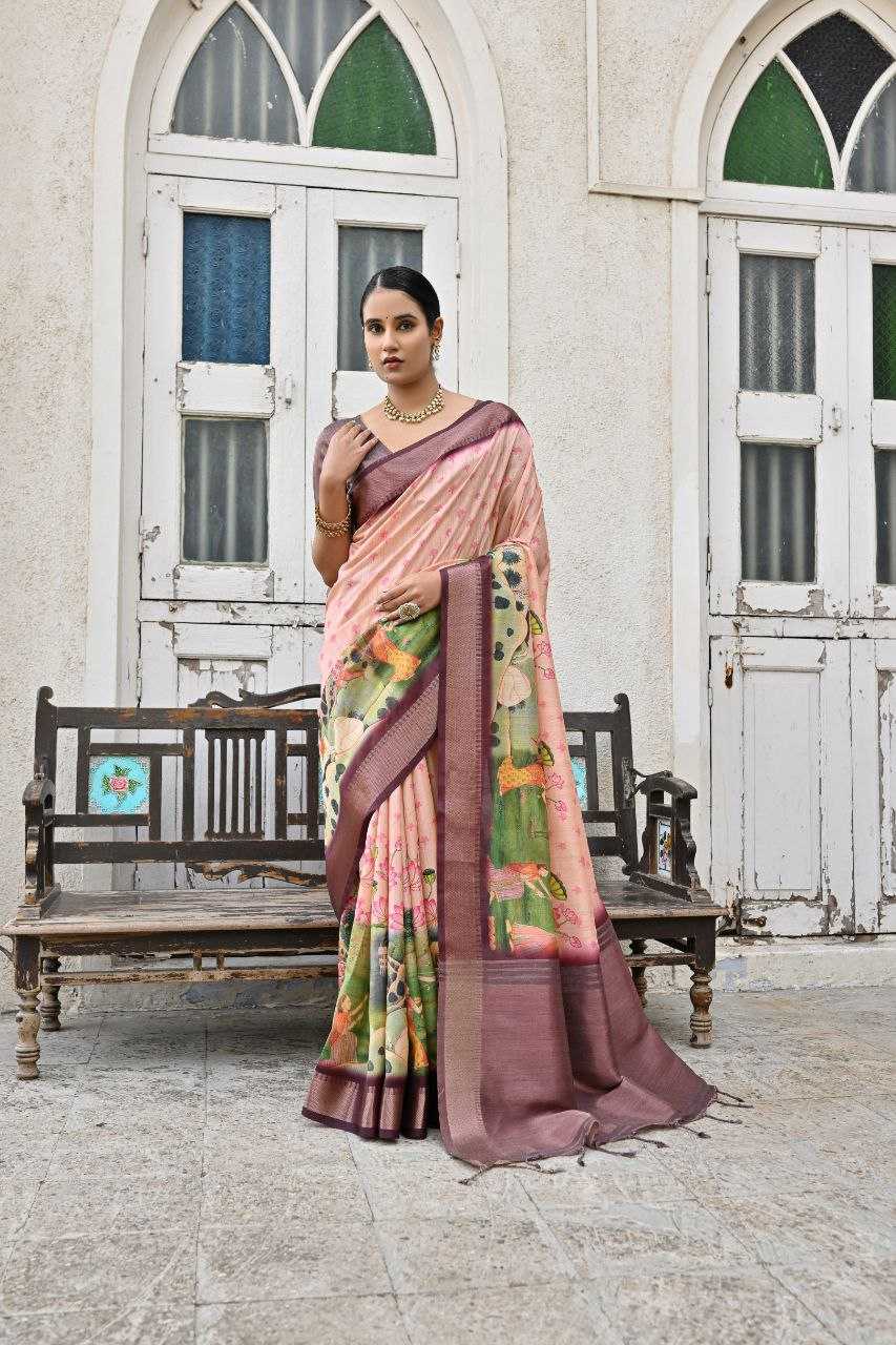 Ynf Soft Silk KESH505 Tanika Silk Sarees Wholesale Bhagalpuri Silk Sarees Manufacturer