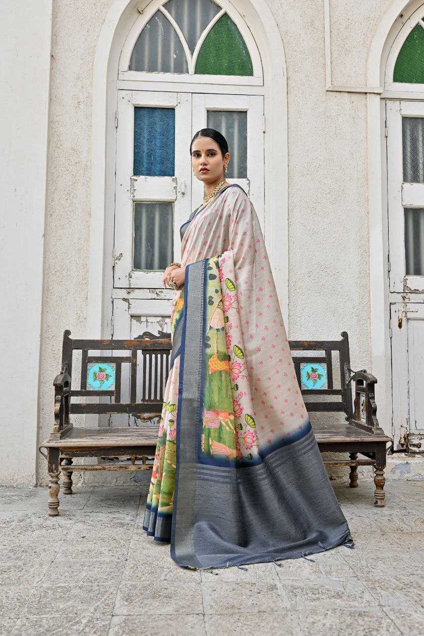 Ynf Soft Silk KESH505 Tanika Silk Sarees Wholesale Bhagalpuri Silk Sarees Manufacturer