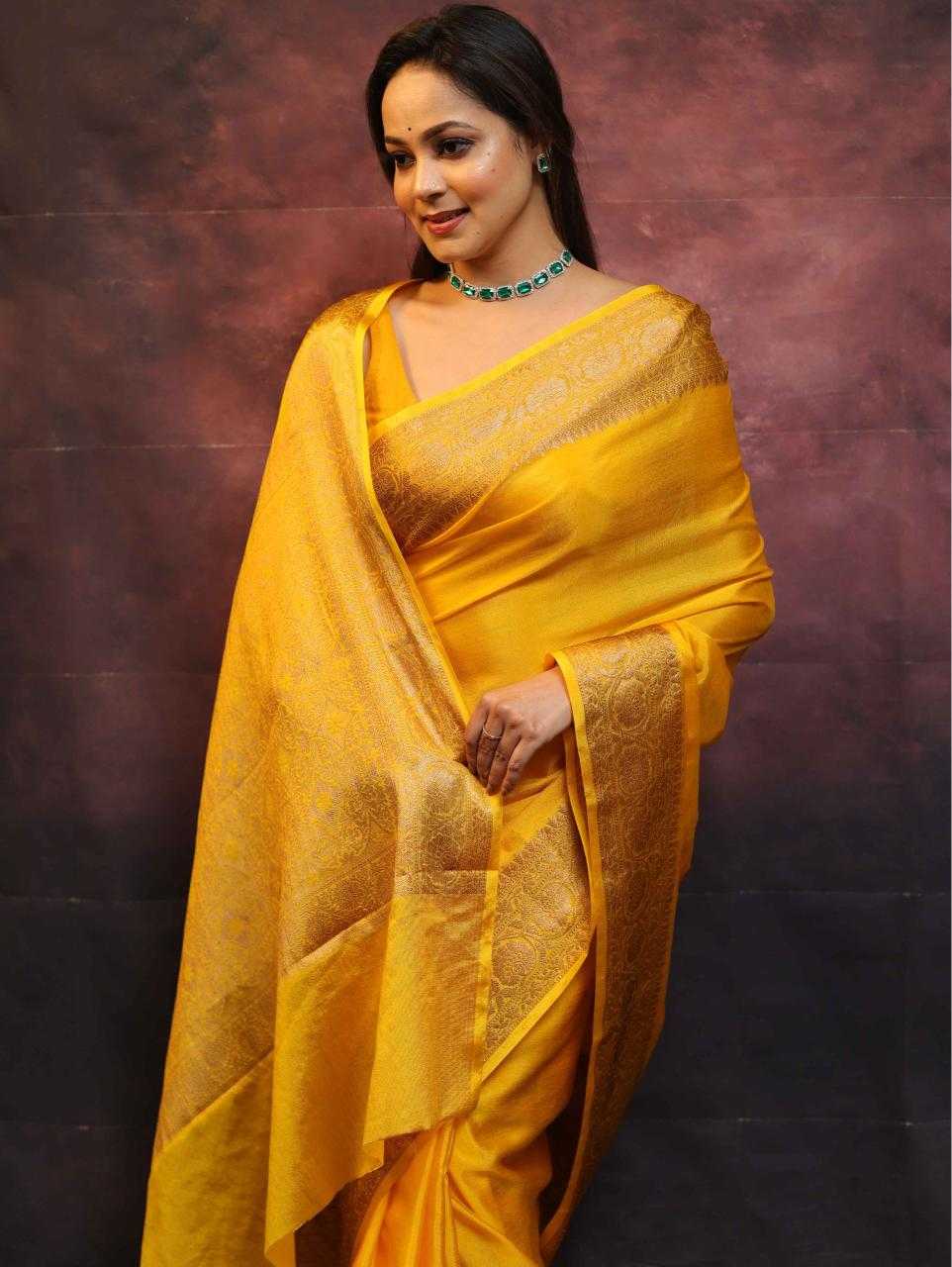 Ynf Soft Silk KESH522 125 Silk Sarees Wholesale Traditional Silk Sarees Golden Silk Sarees Manufacturer