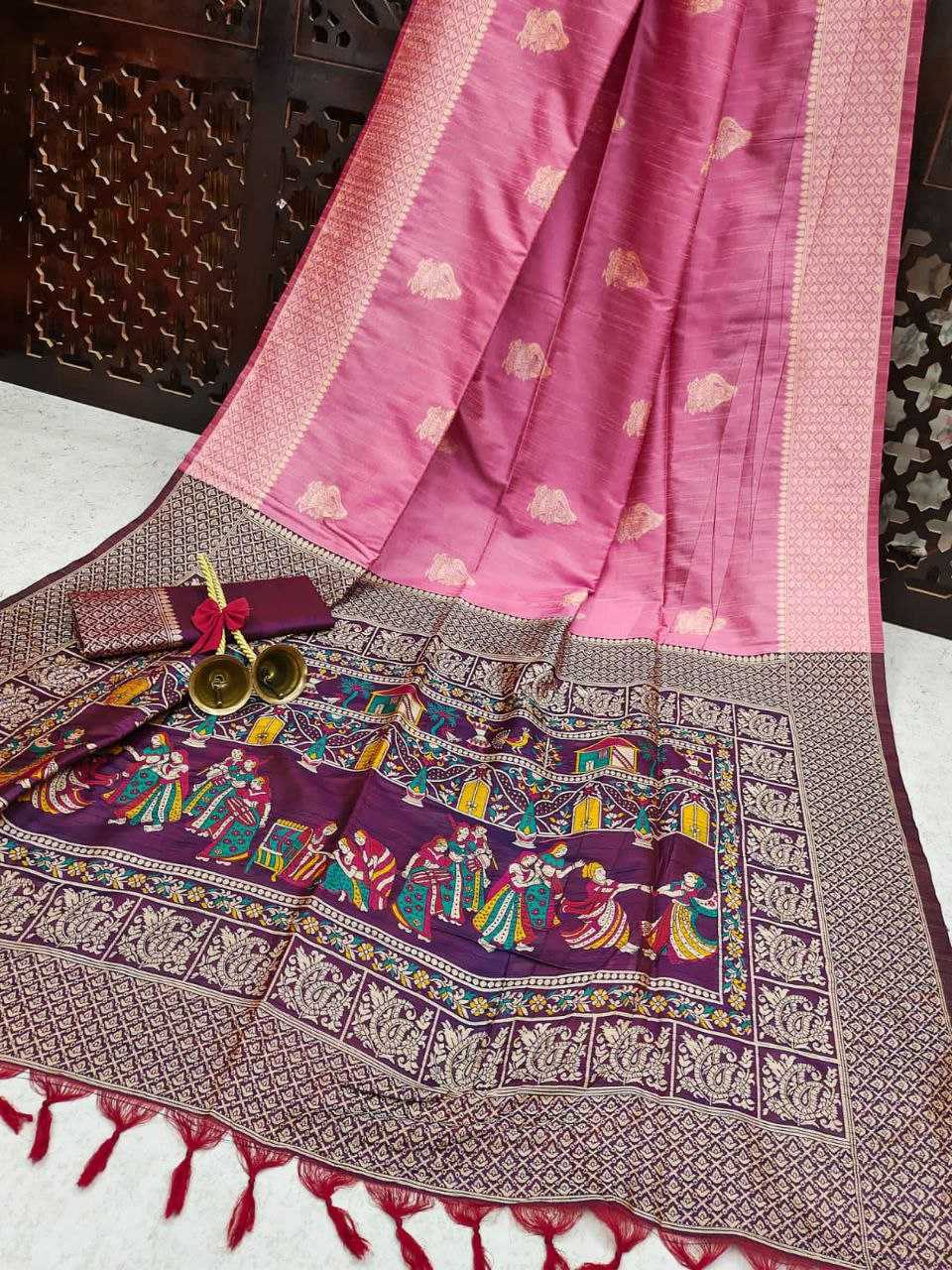 Ynf Soft Silk KESH532 handloom barat 4 Sarees Wholesale Designer Sarees Party Wear Sarees Fancy Sarees Manufacturer
