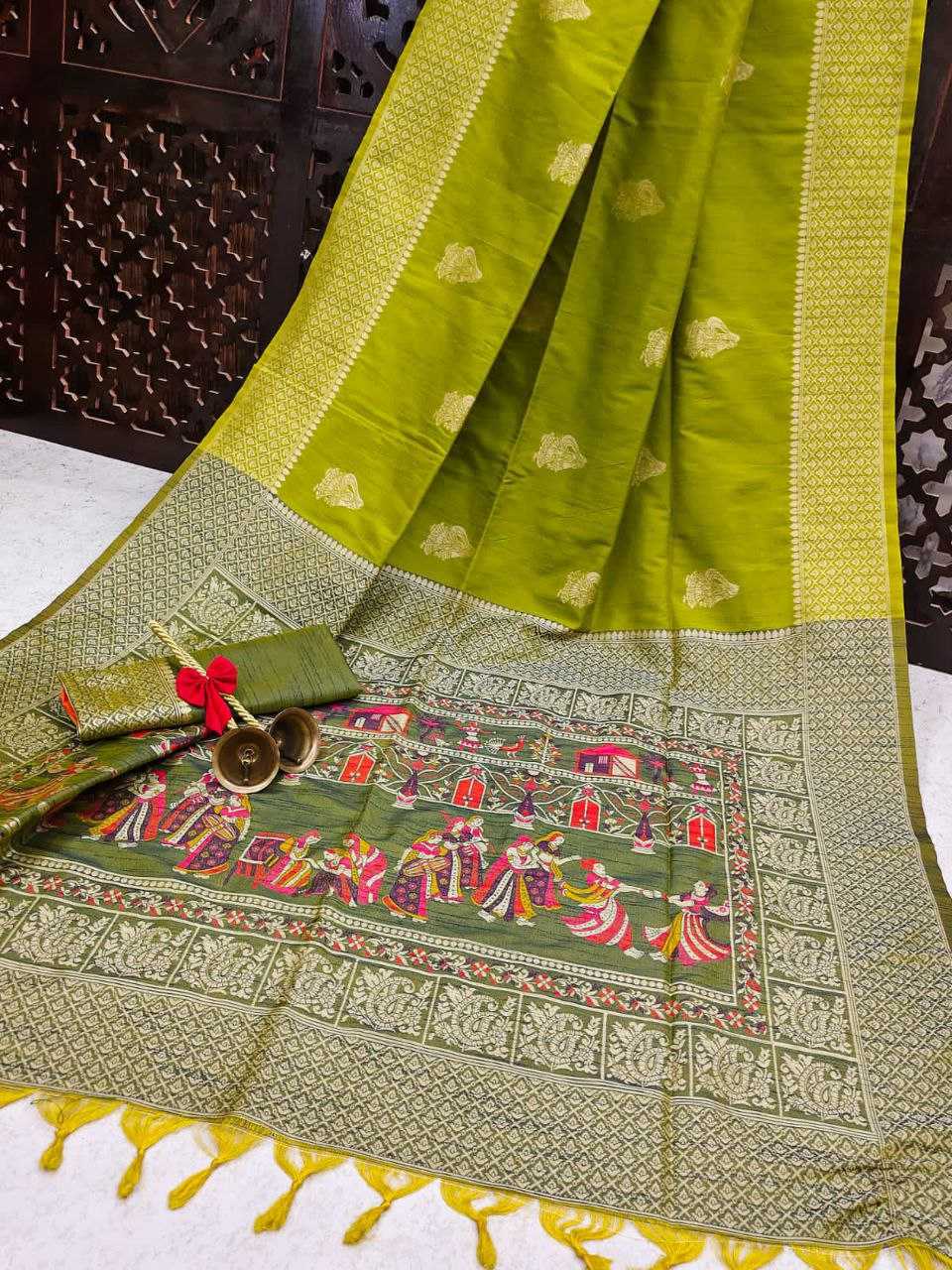 Ynf Soft Silk KESH532 handloom barat 4 Sarees Wholesale Designer Sarees Party Wear Sarees Fancy Sarees Manufacturer