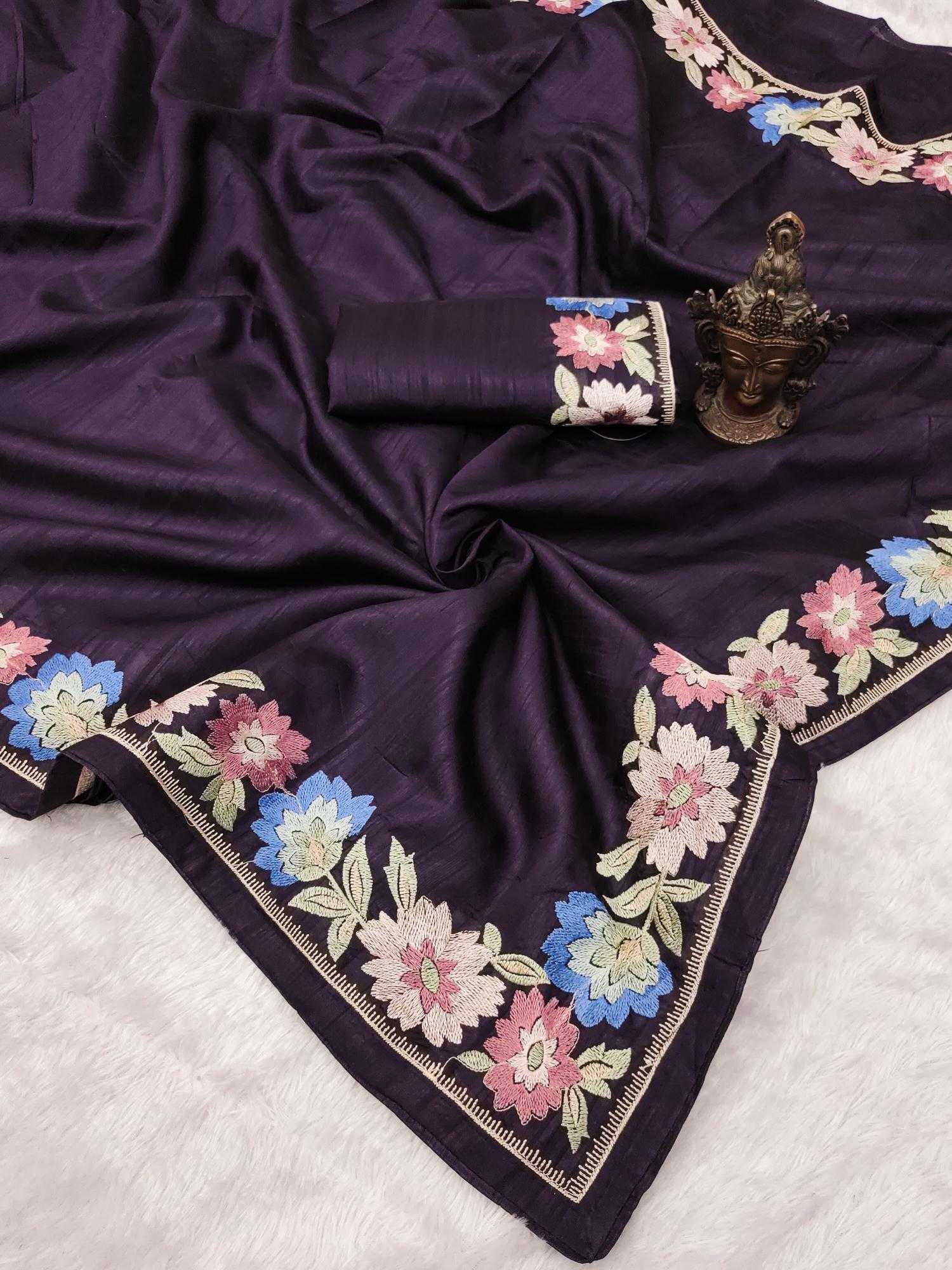 Ynf Soft Silk RIN118 DAIRY Silk Sarees Wholesale Soft Silk Sarees Designer Silk Sarees Embroidered Silk Sarees Manufacturer