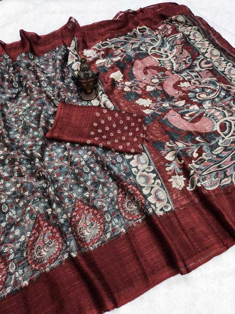 Ynf Soft Silk RIN118 SAND Silk Sarees Wholesale Soft Silk Sarees Printed Silk Saree Ikkat Silk Sarees Manufacturer