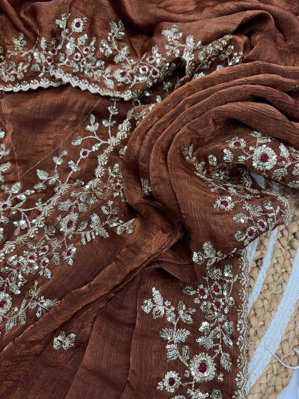 Ynf Soft Silk RIN134 AMIRA Silk Sarees Wedding Collections Wholesale Soft Silk Sarees Designer Silk Sarees Embroidered Silk Sarees Manufacturer