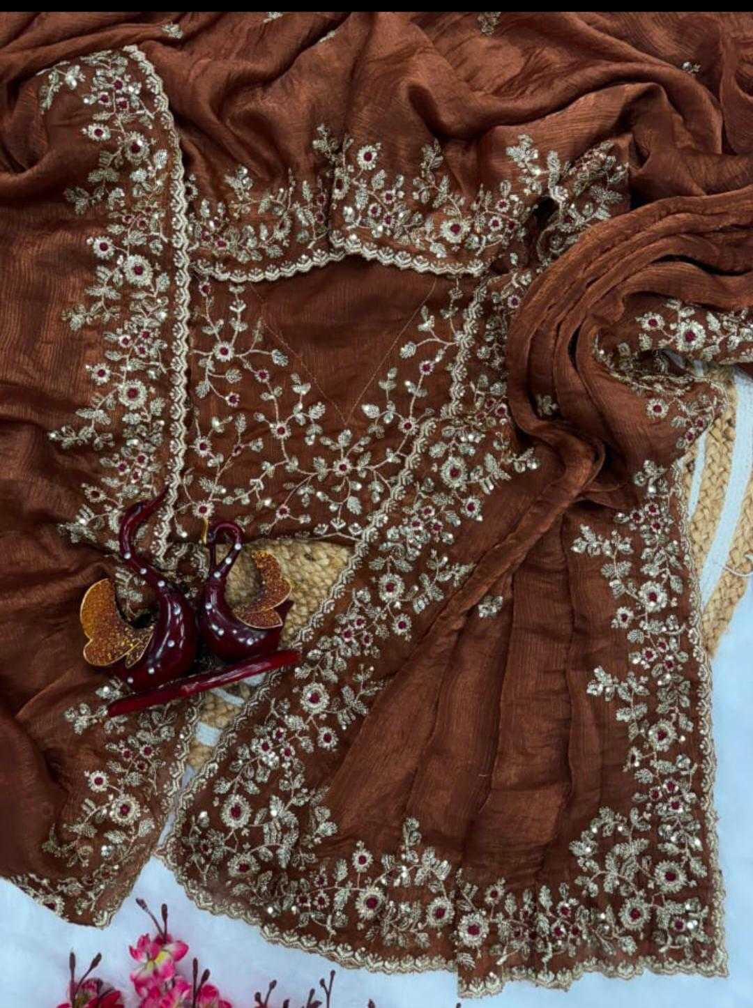 Ynf Soft Silk RIN134 AMIRA Silk Sarees Wedding Collections Wholesale Soft Silk Sarees Designer Silk Sarees Embroidered Silk Sarees Manufacturer