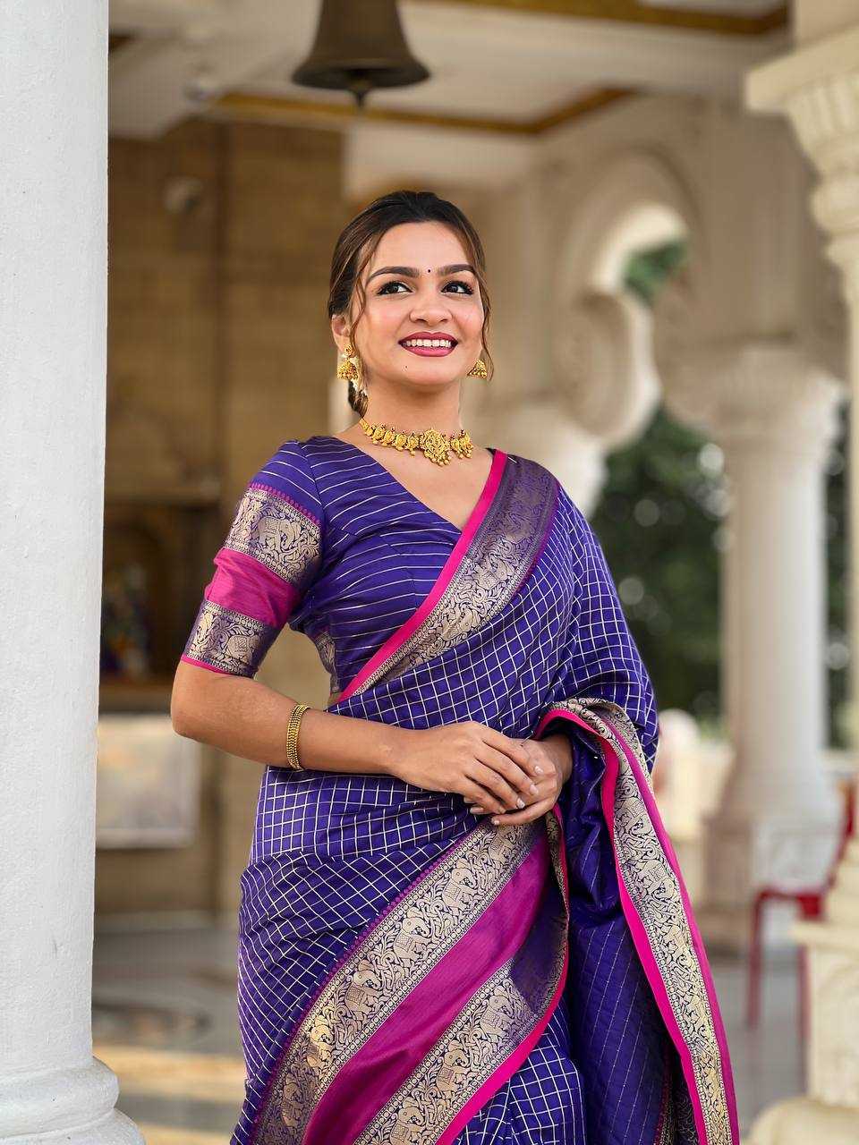 Ynf Soft Silk RIN150 Nx-235 Silk Sarees Wholesale Designer Silk Sarees Zari Border Silk Sarees Manufacturer