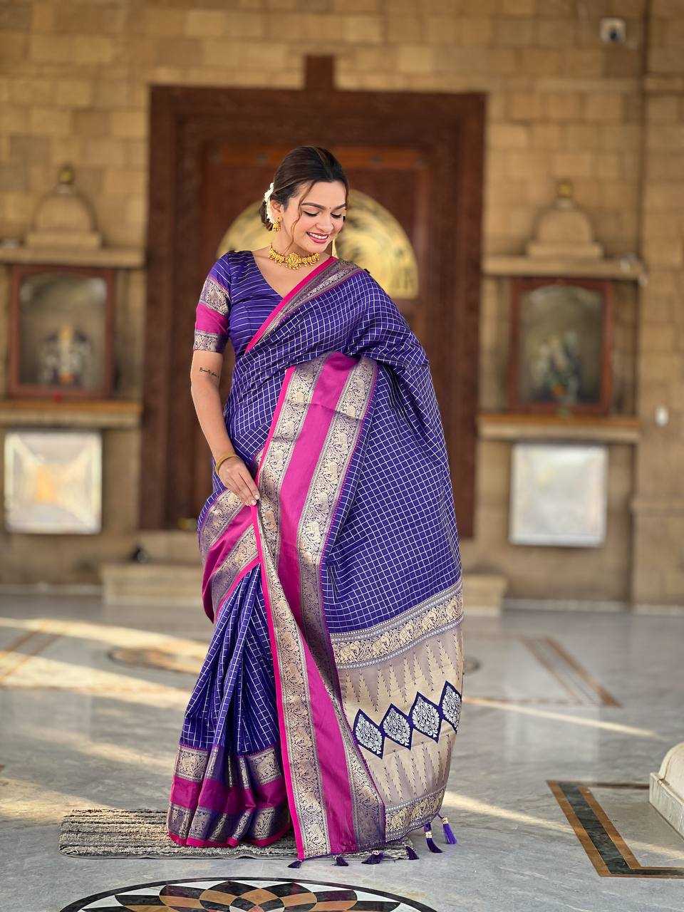 Ynf Soft Silk RIN150 Nx-235 Silk Sarees Wholesale Designer Silk Sarees Zari Border Silk Sarees Manufacturer