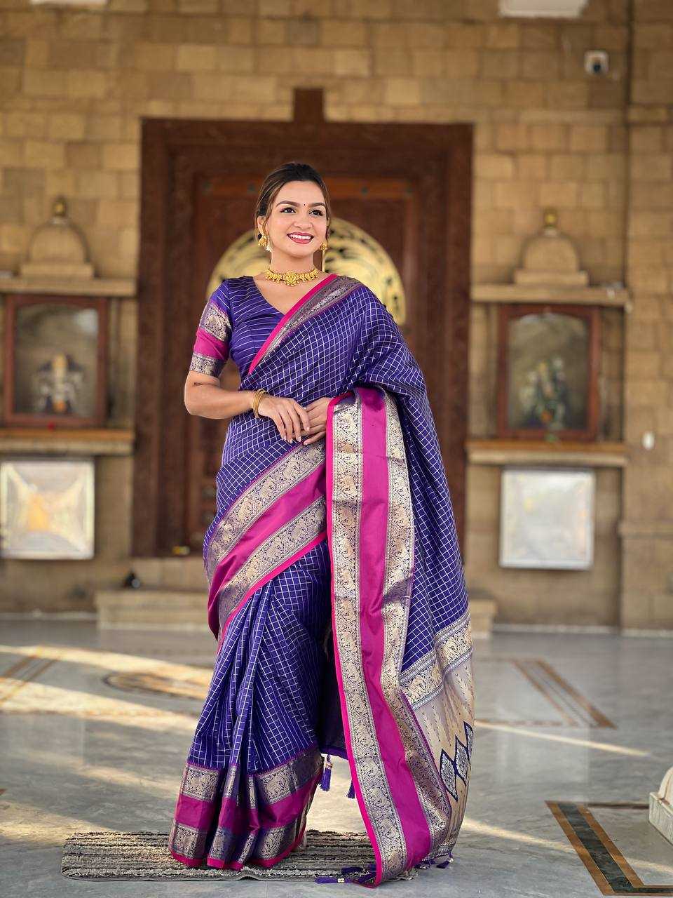 Ynf Soft Silk RIN150 Nx-235 Silk Sarees Wholesale Designer Silk Sarees Zari Border Silk Sarees Manufacturer