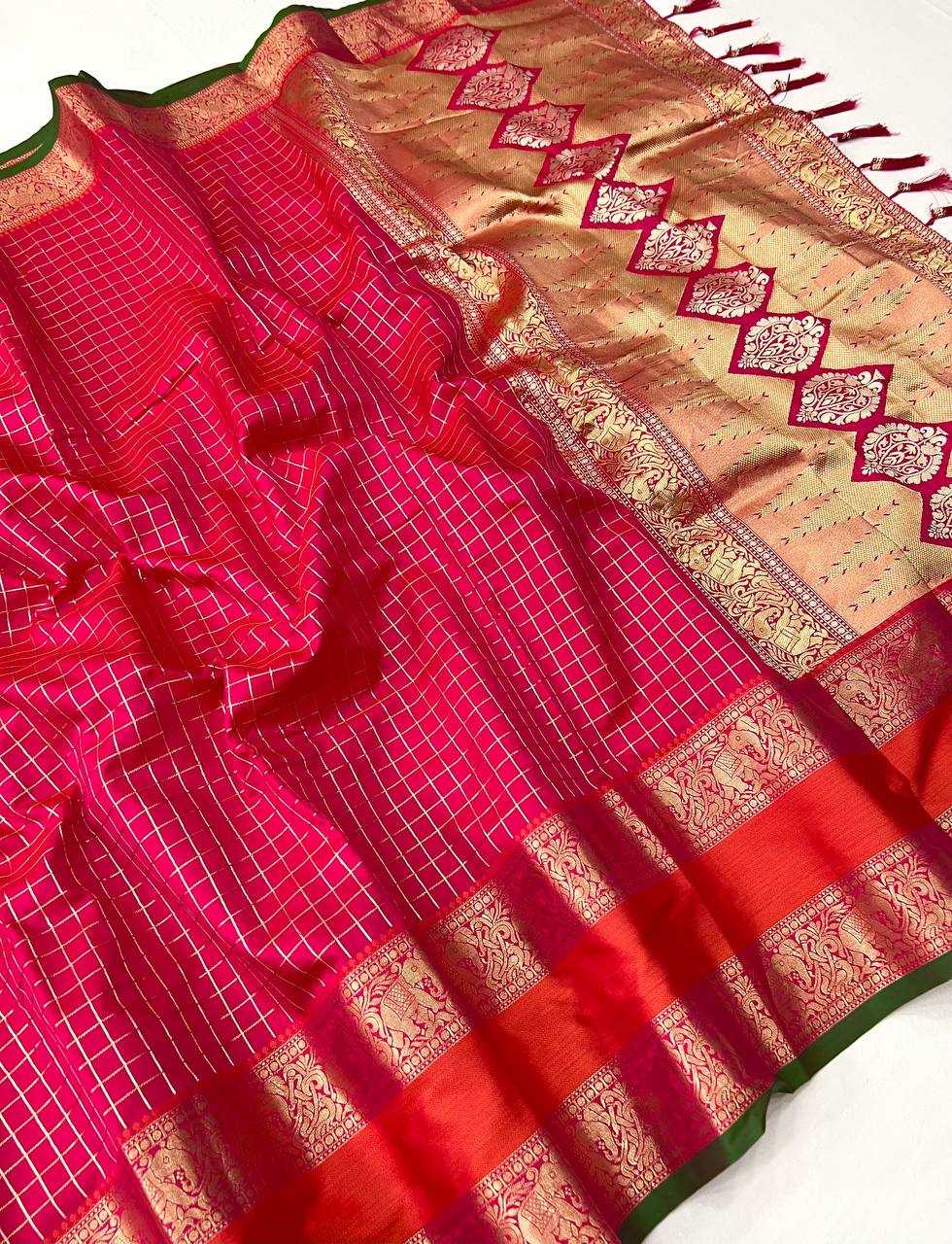 Ynf Soft Silk RIN150 Nx-235 Silk Sarees Wholesale Designer Silk Sarees Zari Border Silk Sarees Manufacturer