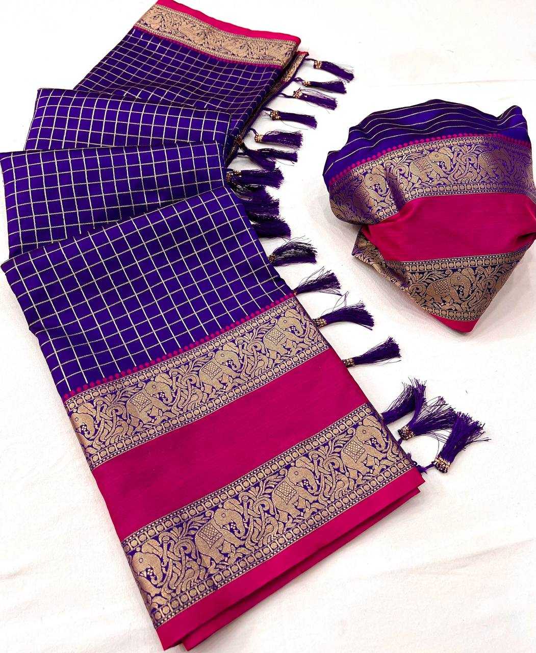 Ynf Soft Silk RIN150 Nx-235 Silk Sarees Wholesale Designer Silk Sarees Zari Border Silk Sarees Manufacturer