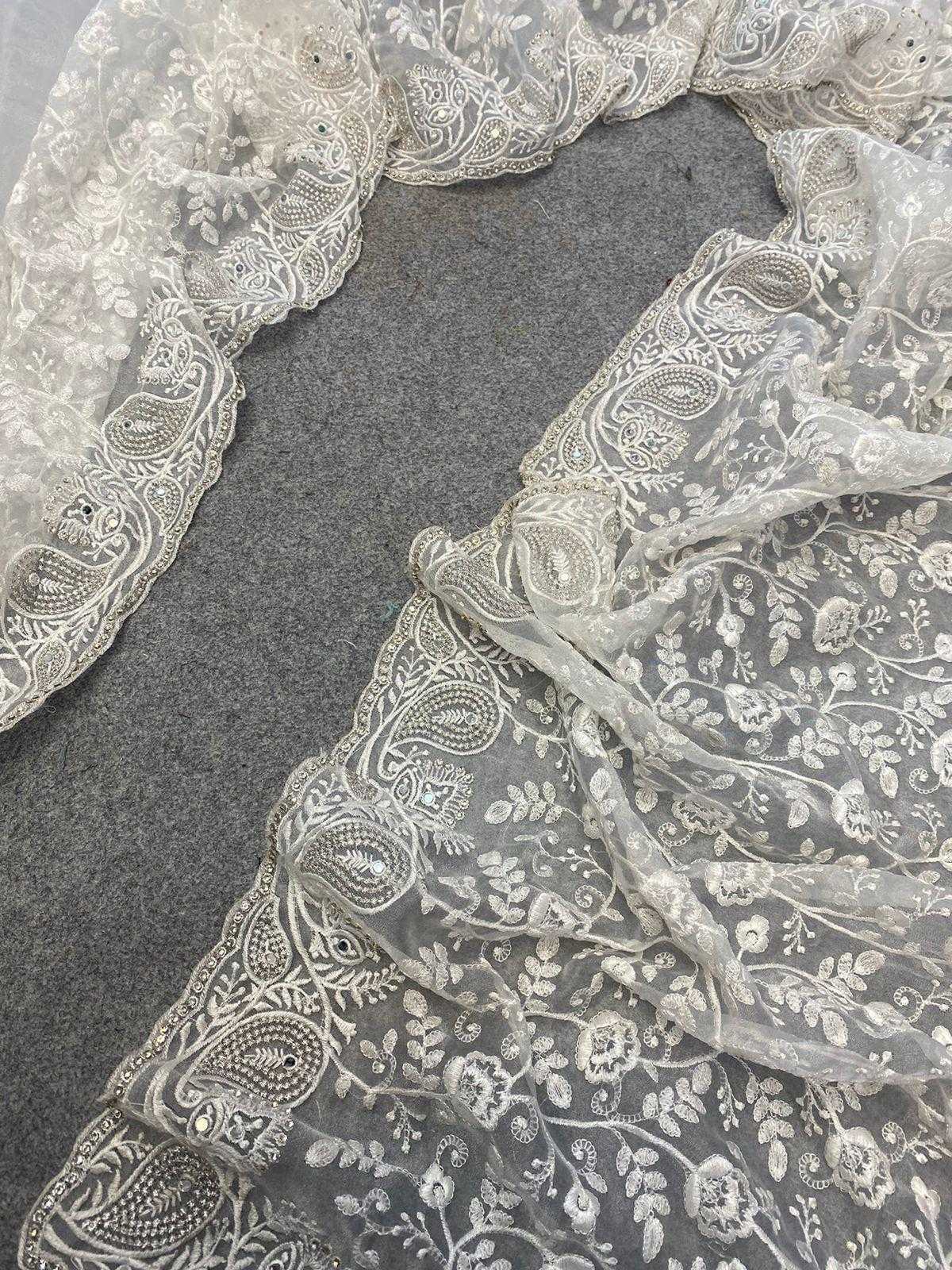 Ynf Soft Silk RIN164 Lucknowi Silk Sarees Festive Collections Wholesale Soft Silk Sarees Embroidered Silk Sarees Onam Collections Manufacturer