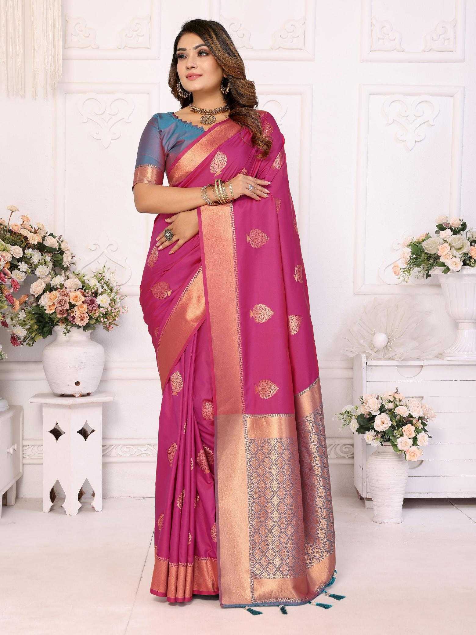 Ynf Soft Silk RIN183 SAMIRA/VARDHAMAN Silk Sarees Wholesale Soft Silk Sarees Designer Silk Sarees Silk Sarees For Weddings Manufacturer