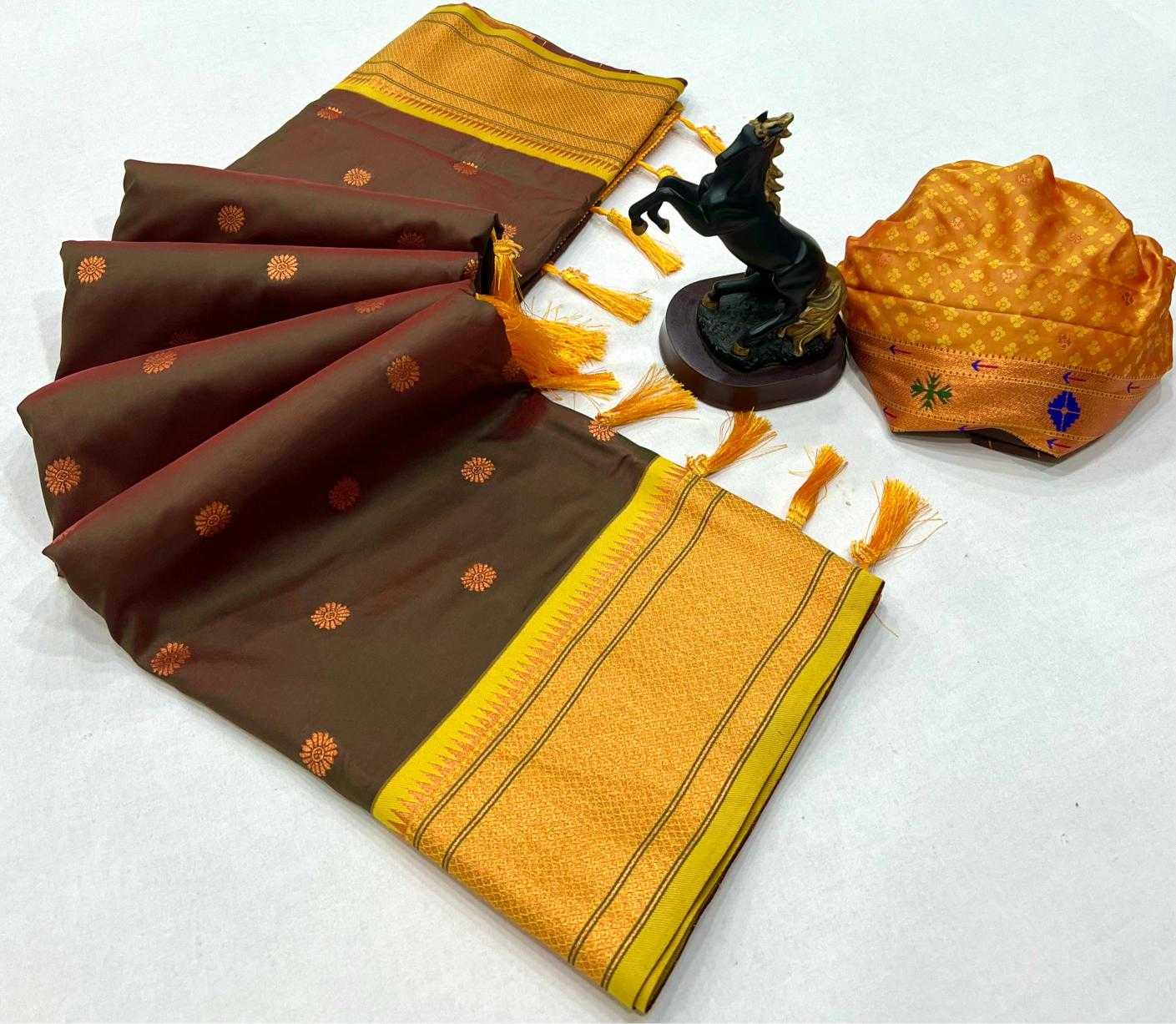 Ynf Soft Silk RIN209 Kalanjali Paithani Silk Sarees Wholesale Paithani Sarees Soft Silk Sarees Zari Border Silk Sarees Manufacturer