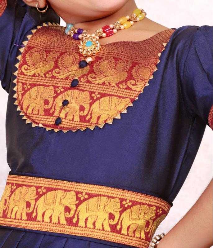 Ynf Soft Tapeta Silk RIN222 HK-116 Kids Wear Wholesale Kids Lehenga Kids Lehenga Choli Baby Girl Lehenga Manufacturer