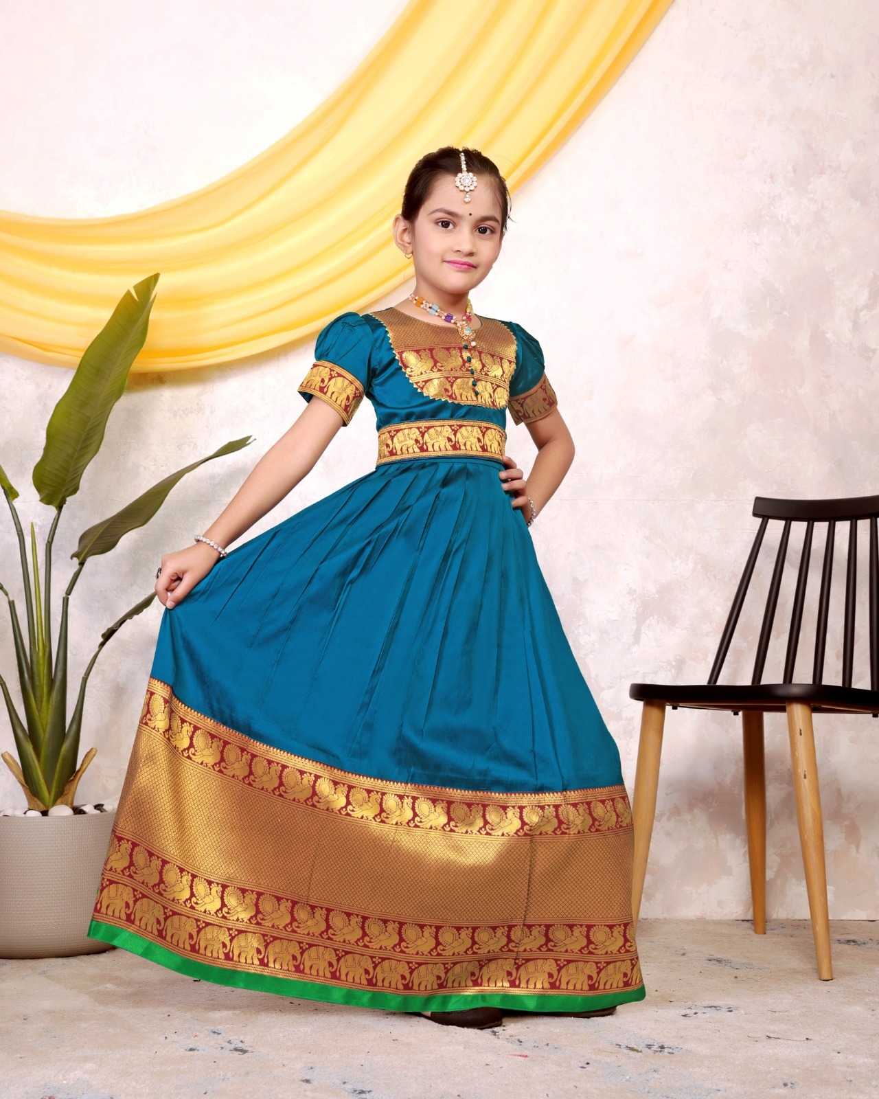 Ynf Soft Tapeta Silk RIN222 HK-116 Kids Wear Wholesale Kids Lehenga Kids Lehenga Choli Baby Girl Lehenga Manufacturer