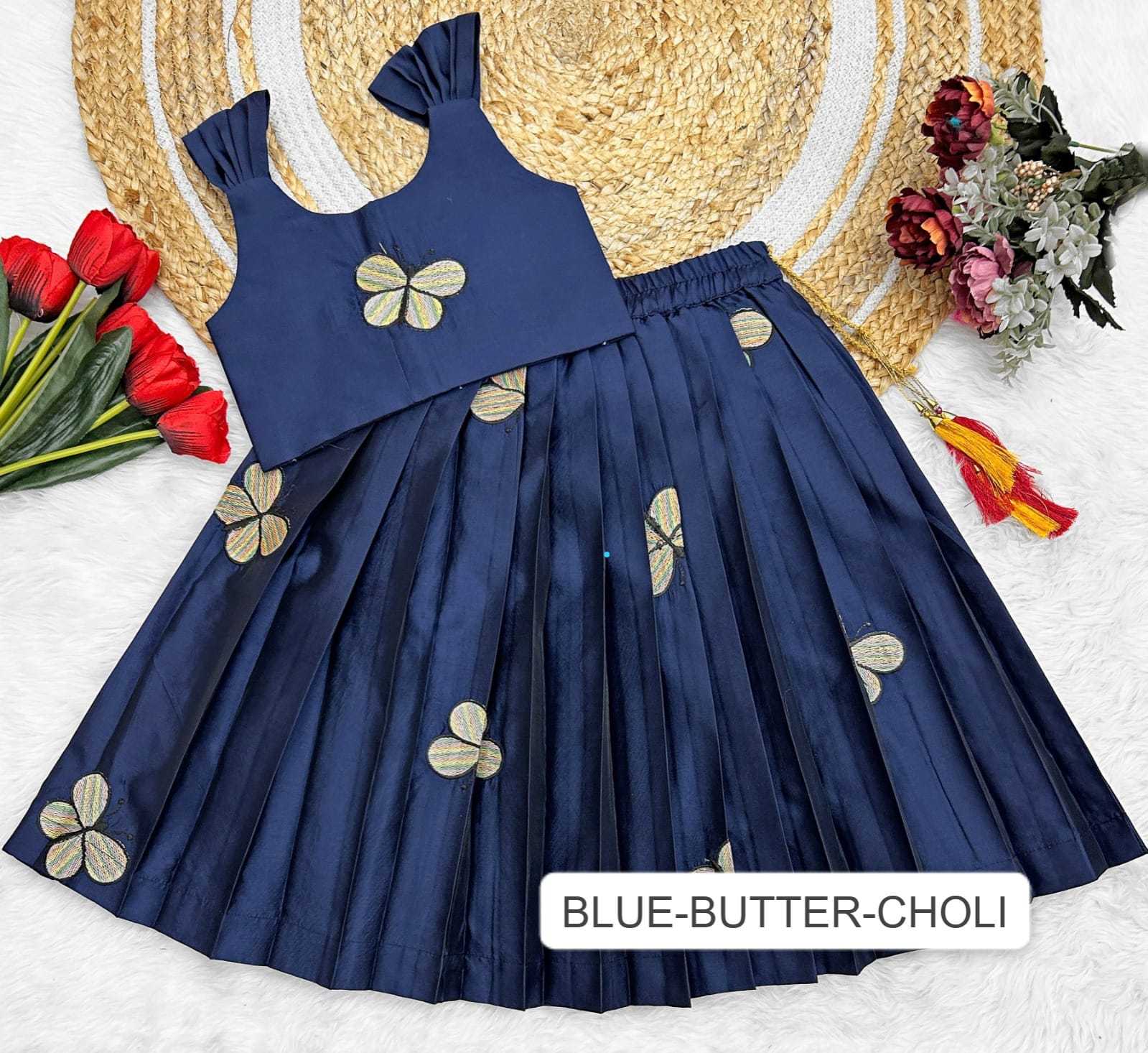Ynf Soft Tapeta Silk RIN222 HK-119 Kids Wear Wholesale Kids Lehenga Kids Lehenga Choli Baby Girl Lehenga Manufacturer