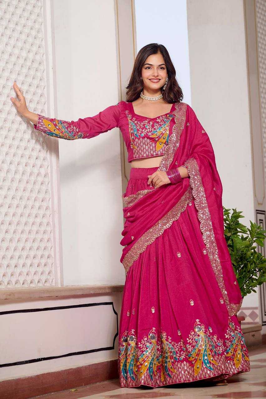 Ynf Soft Vichitra RIN197 3046 Lehengas Wholesale Designer Lehenga Fancy Lehenga Bridal Lehenga Manufacturer