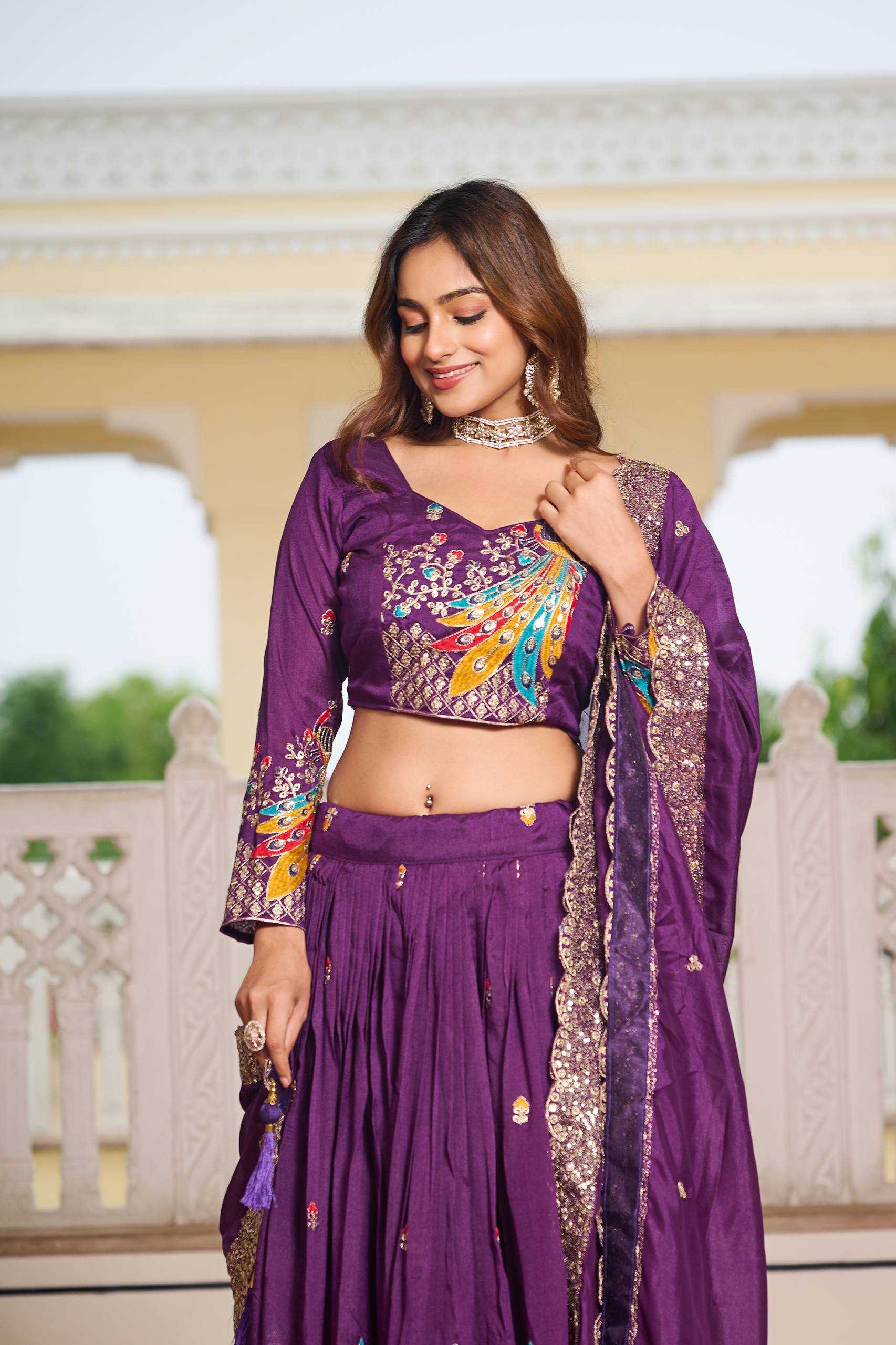 Ynf Soft Vichitra RIN197 3046 Lehengas Wholesale Designer Lehenga Fancy Lehenga Bridal Lehenga Manufacturer