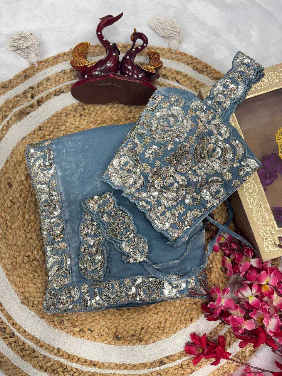 Ynf Space Silk KESH151 5484 Sarees Wholesale Designer Sarees Embroidered Sarees Silk Sarees Manufacturer