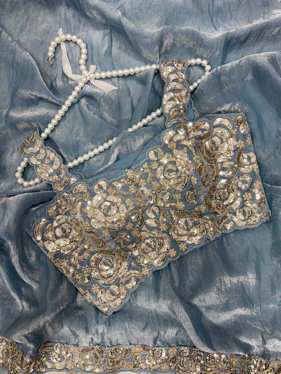 Ynf Space Silk KESH151 5484 Sarees Wholesale Designer Sarees Embroidered Sarees Silk Sarees Manufacturer