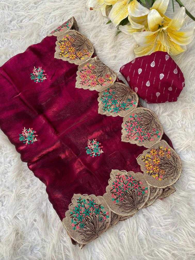 Ynf Space Silk KESH249 Harshita Silk Sarees Wholesale Designer Silk Sarees Silk Sarees For Weddings Embroidered Silk Sarees Manufacturer