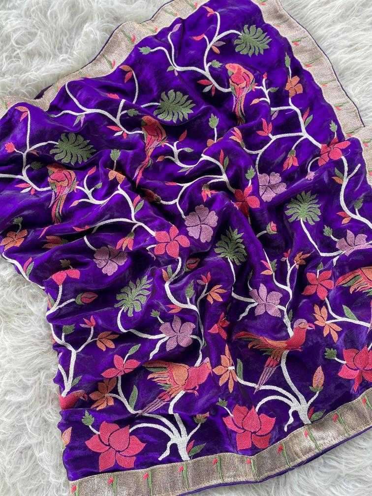 Ynf Space Silk KESH249 KINGFISHER Silk Sarees Wholesale Soft Silk Sarees Designer Silk Sarees Embroidered Silk Sarees Manufacturer